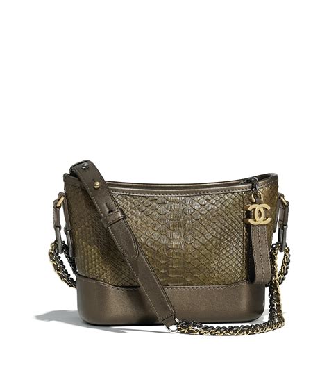 chanel gabrielle python|chanel gabrielle hobo bag.